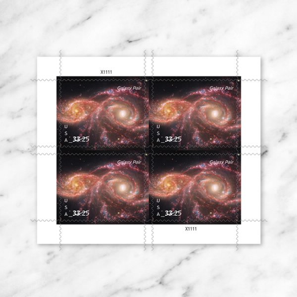 Galaxy Pair Stamp 2026