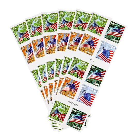 U.S. Flag 2013 Forever Postage Stamps - Image 5