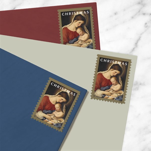 Christmas Madonna and Child Stamps 2024 - Image 2