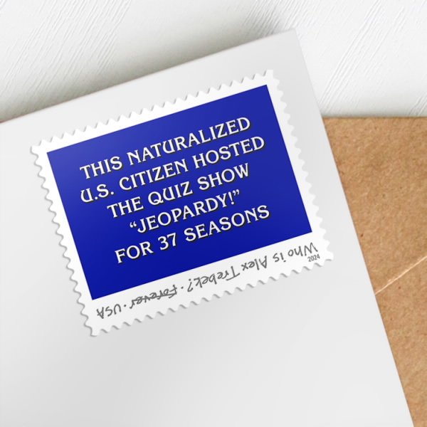 Alex Trebek Stamps 2024 - Image 2