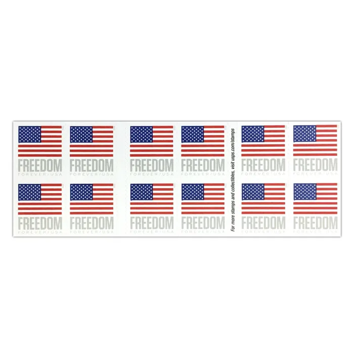 U.S. Flag 2023 Forever Stamps Booklet of 20 - Image 2