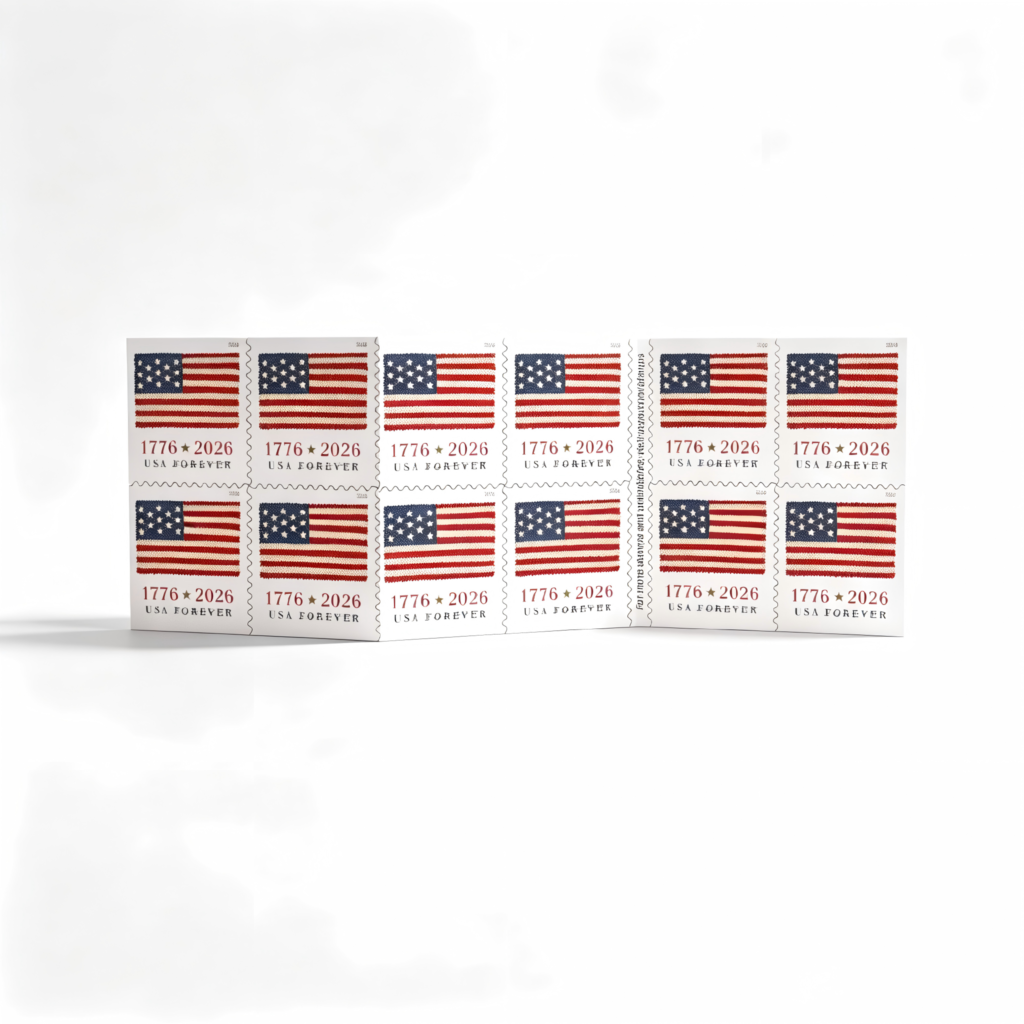 U.S. Flag 2026 Forever Stamps — Booklet of 20