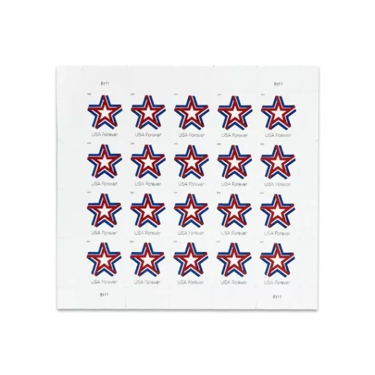 2019 Star Ribbon Stamps - Image 2