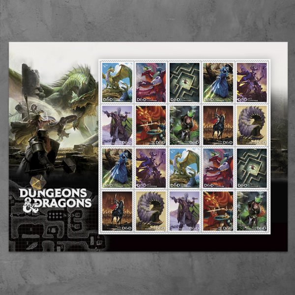 Dungeons & Dragons Stamps 2024
