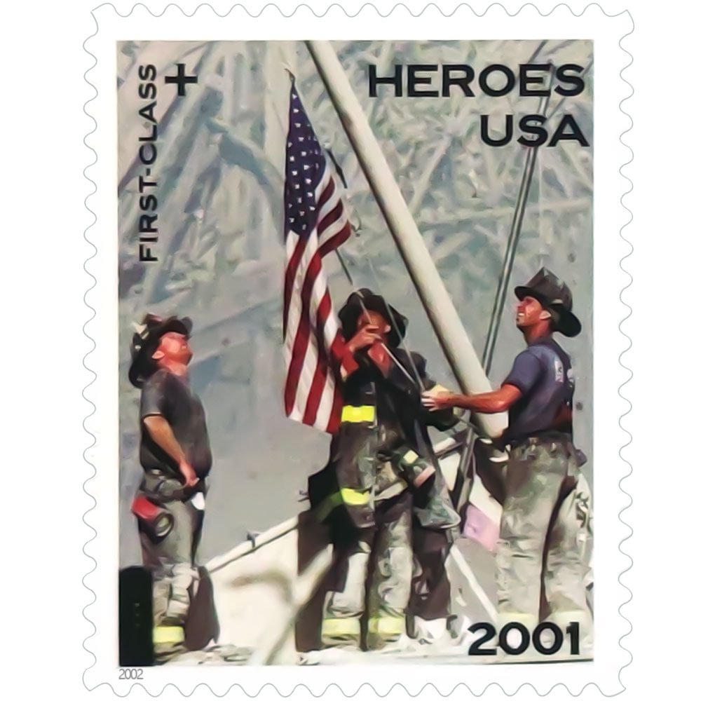 Heroes of 2001 — 2002 Semipostal Stamps