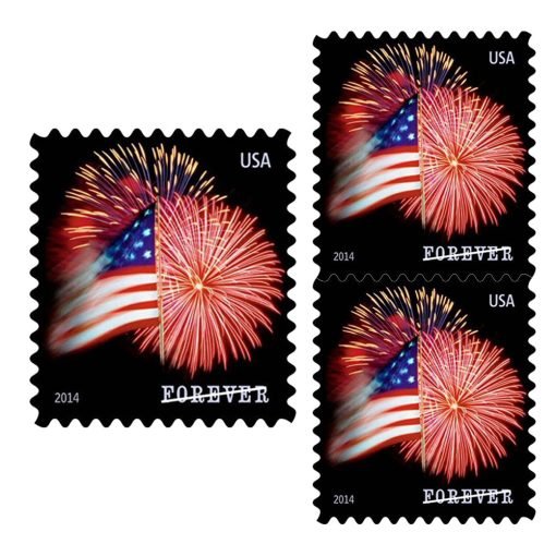 2014 Forever Stamps First Class Postage Stamps Star-Spangled Banner (5 Sheets of 20) - Image 4
