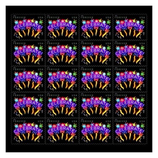 Forever Stamps First Class Postage Stamps Celebrate 2011 - Image 3