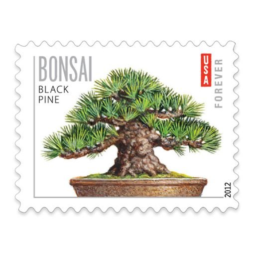 2011 Forever Stamps First Class Postage Stamps Bonsai Trees - Image 3