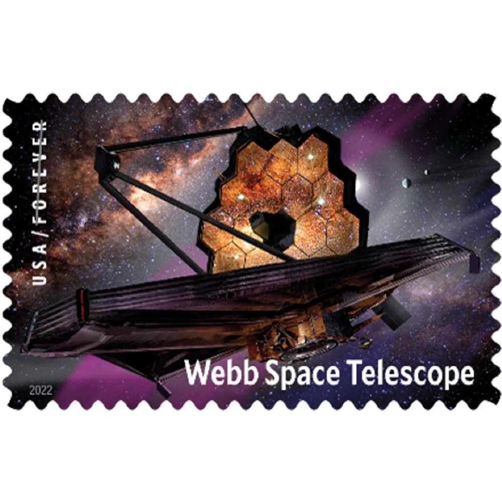 James Webb Space Telescope Stamps 2022