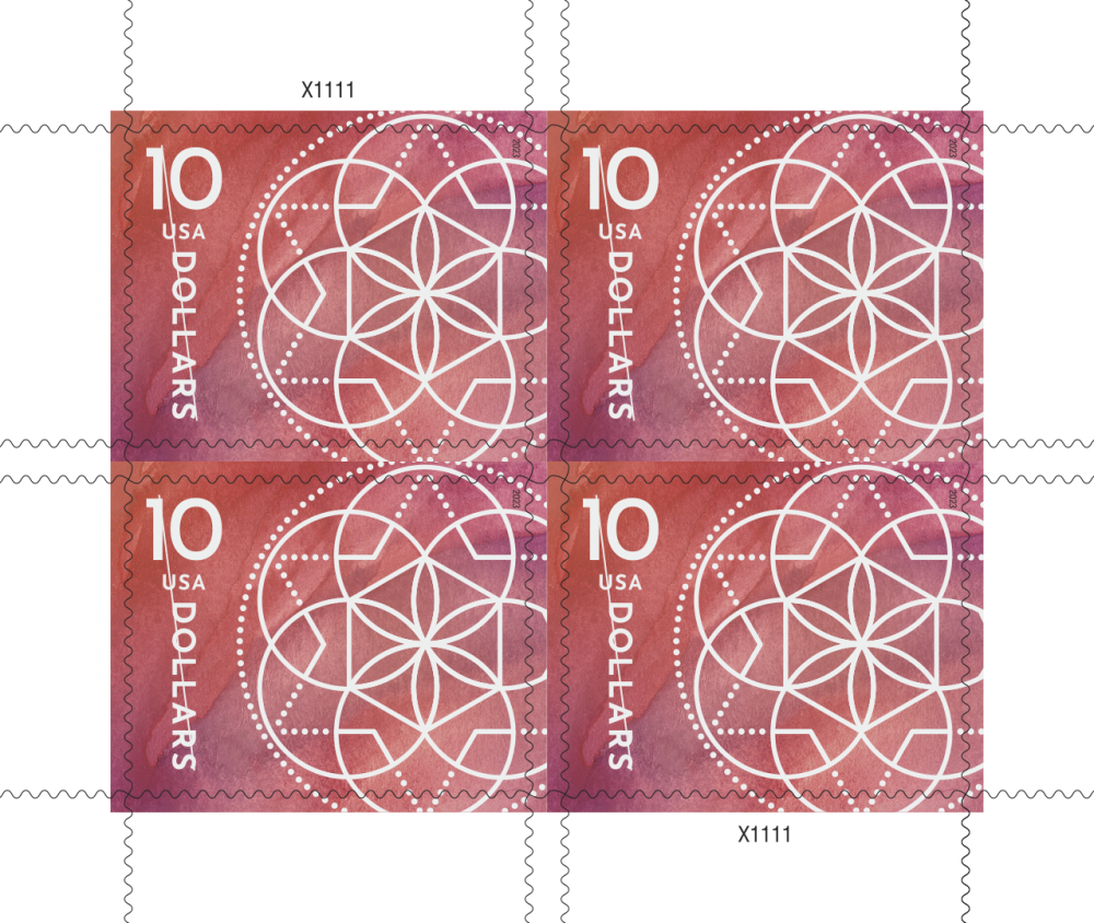$10 Floral Geometry 2023 - Image 2