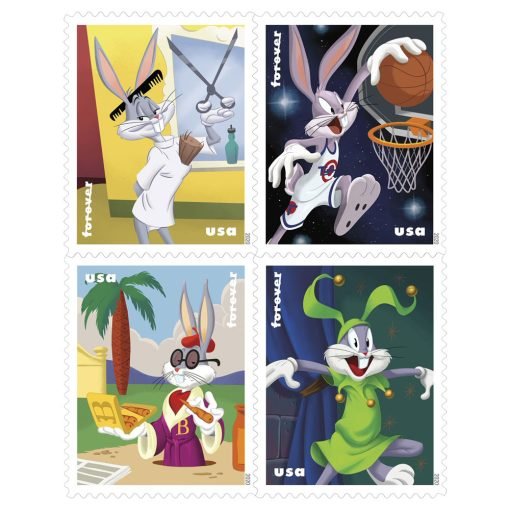 2020 Forever Stamps First Class Postage Stamps Bugs Bunny