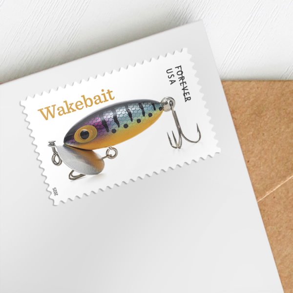 Freshwater Fishing Lures 2025 Forever Stamps — Pane of 20 - Image 2
