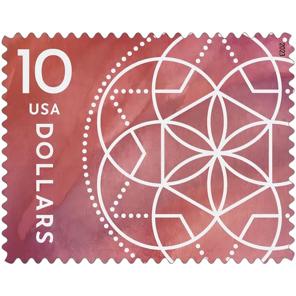 $10 Floral Geometry 2023