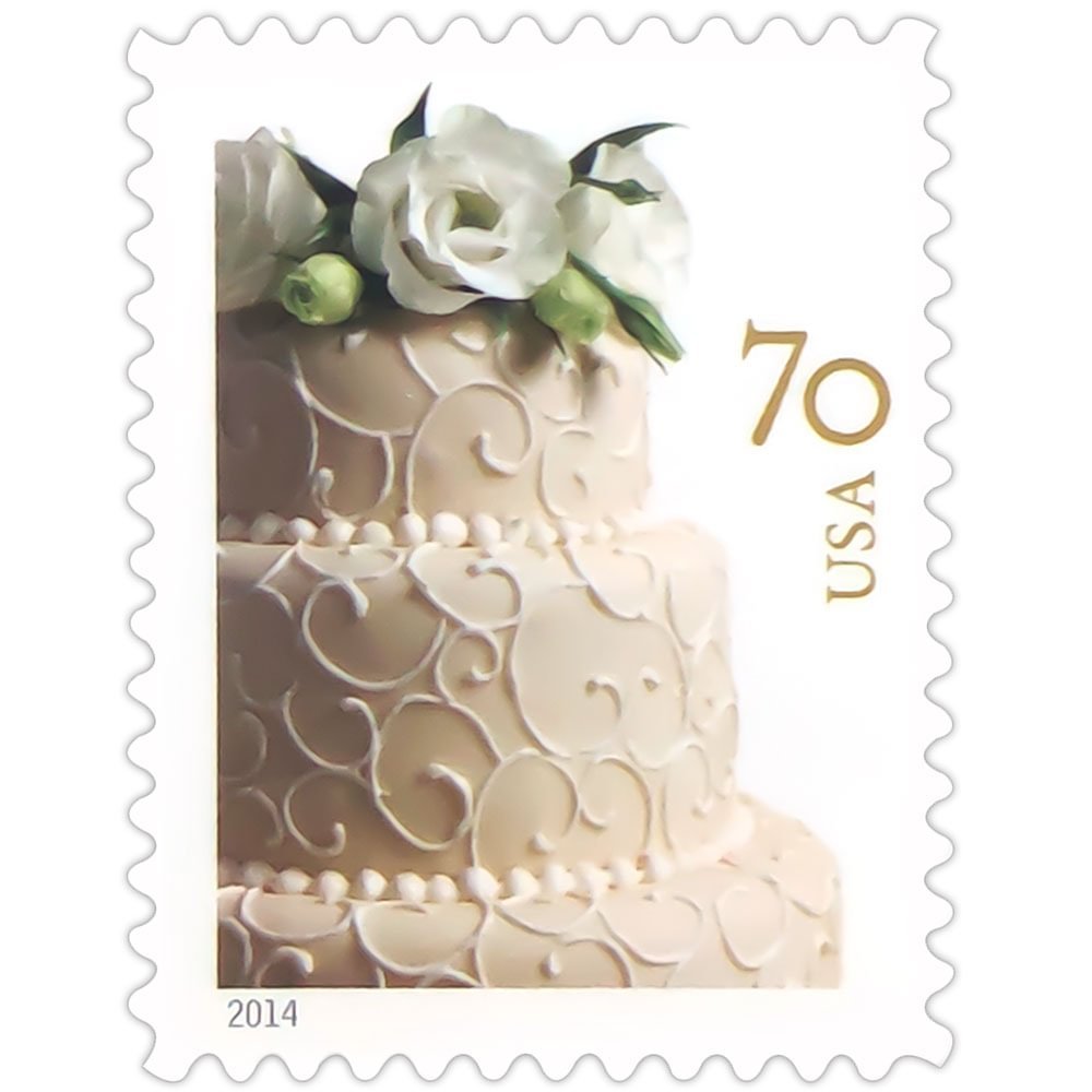 Wedding Cake 2014 — 70¢ Postage Stamps