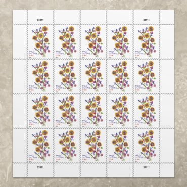 Sunflower Bouquet Stamps 2022 Two Ounces Stamps - Image 4