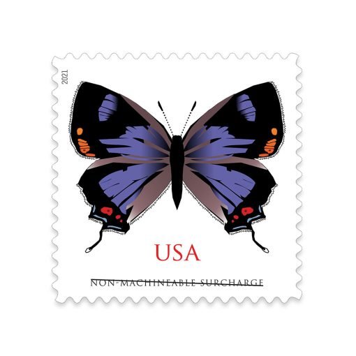 Colorado Hairstreak 2021 — Nonmachinable Letter Stamps
