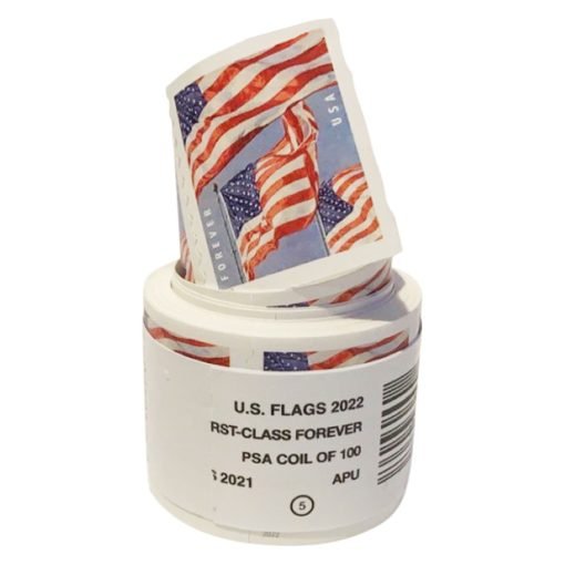 Forever Stamps First Class Postage Stamps Flag 2022 - Image 2
