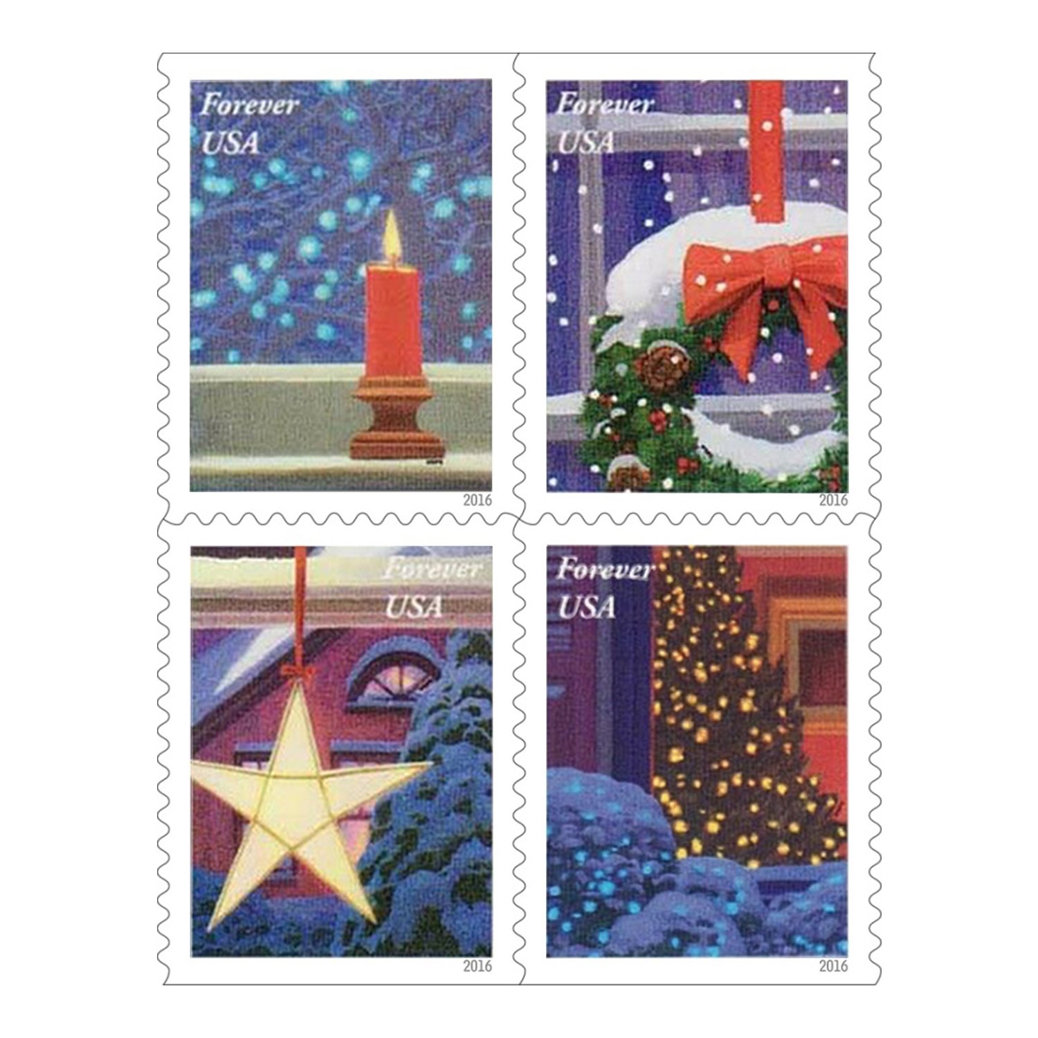Stamps Holiday Windows 2016