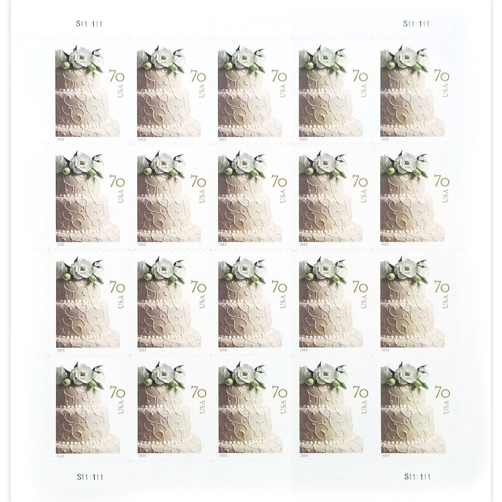 Wedding Cake 2014 — 70¢ Postage Stamps - Image 2