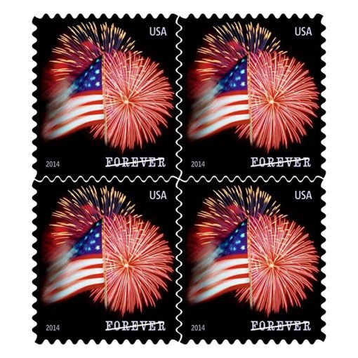2014 Forever Stamps First Class Postage Stamps Star-Spangled Banner (5 Sheets of 20) - Image 3