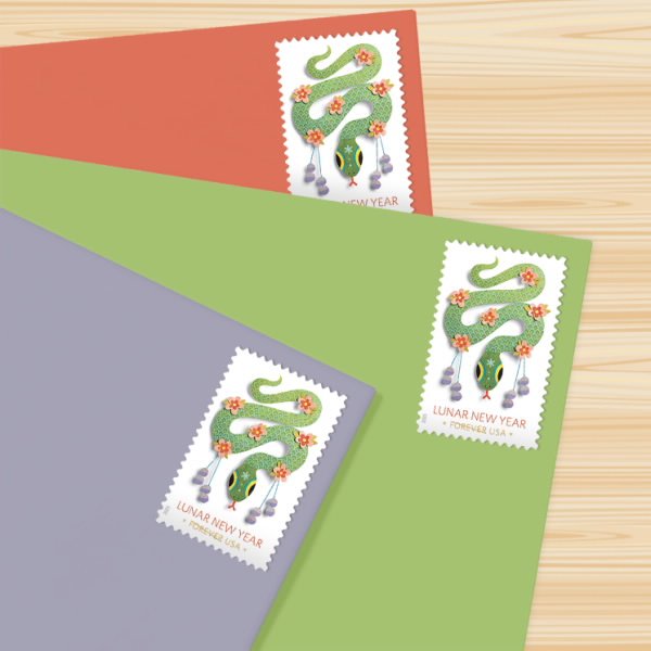 Year of the Snake Stamps 2025 - Image 3