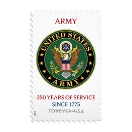 U.S.Army 250th Stamps 2025