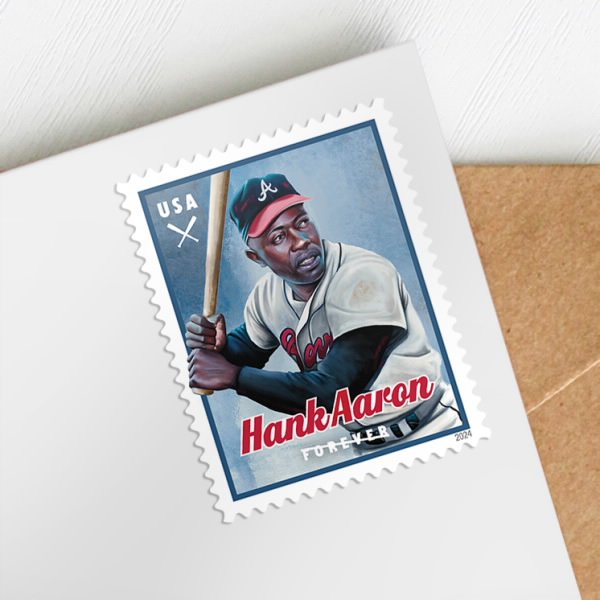 Hank Aaron Stamps 2024 - Image 2