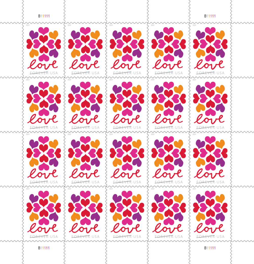 2019 Hearts Blossom - Stamps Forever - Image 2