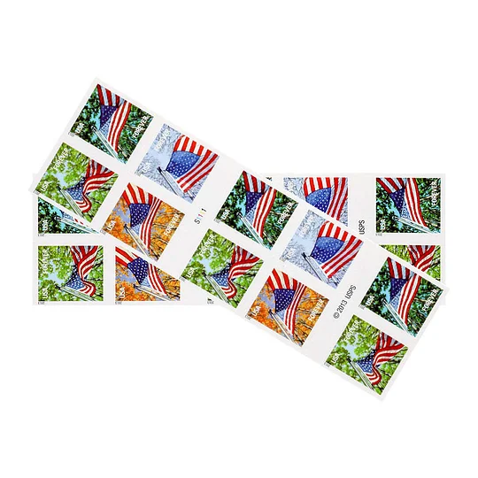 U.S. Flag 2013 Forever Postage Stamps - Image 4