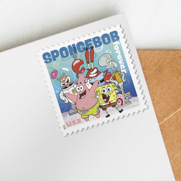 SpongeBob Squarepants Stamps 2025 - Image 2