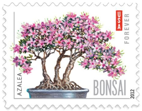 2011 Bonsai Trees stamps