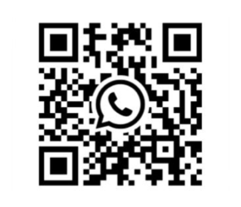 WhatsApp contact QR code for PostageGrid