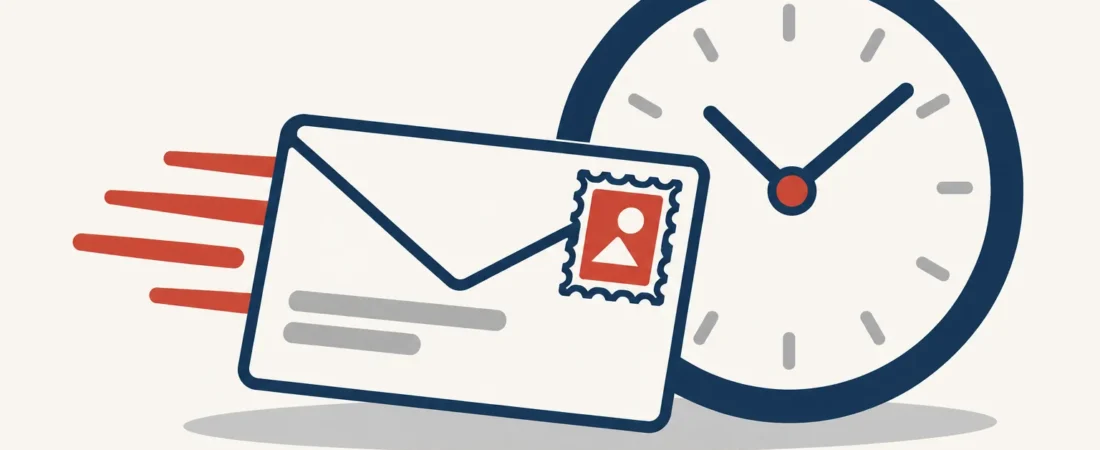 First-Class Mail Delivery Time: Plan Office Letters Around the Handoff